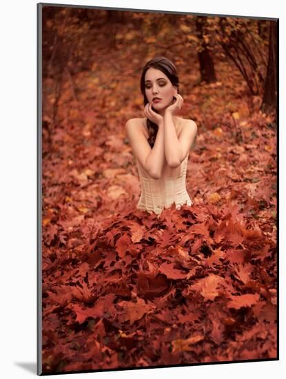 Autumn Queen-Dimitri Caceaune-Mounted Photographic Print