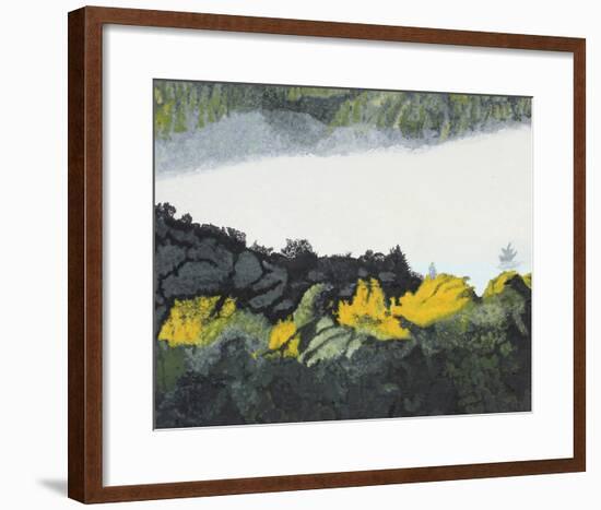 Autumn Rays at Dawn-Gaetan Caron-Framed Giclee Print