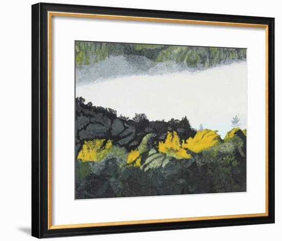 Autumn Rays at Dawn-Gaetan Caron-Framed Giclee Print