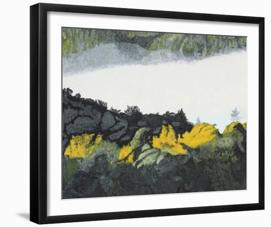 Autumn Rays at Dawn-Gaetan Caron-Framed Giclee Print