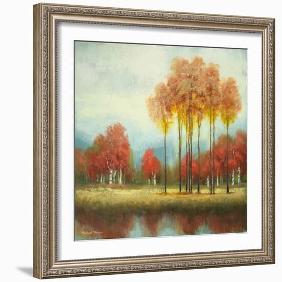 Autumn Reds II-Michael Marcon-Framed Art Print