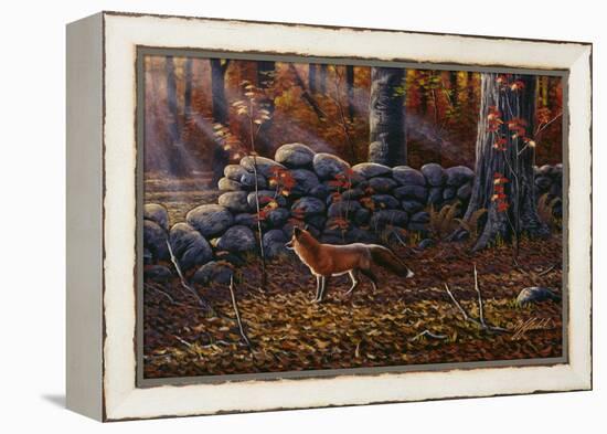 Autumn Reds - Red Fox-Wilhelm Goebel-Framed Premier Image Canvas