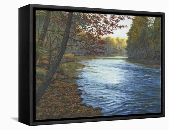 Autumn River-Bruce Dumas-Framed Premier Image Canvas