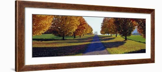 Autumn Road, Storm King Mountain, New York-Richard Berenholtz-Framed Art Print