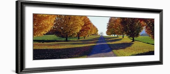 Autumn Road, Storm King Mountain, New York-Richard Berenholtz-Framed Art Print