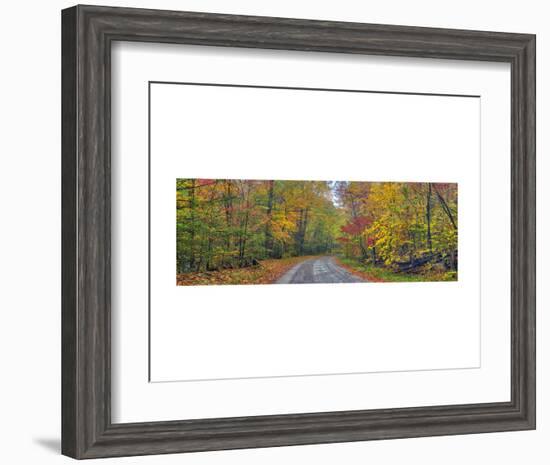 Autumn Road-Doug Cavanah-Framed Art Print