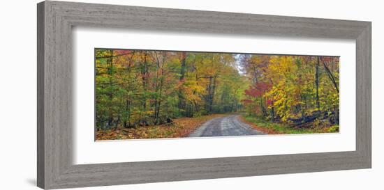 Autumn Road-Doug Cavanah-Framed Art Print