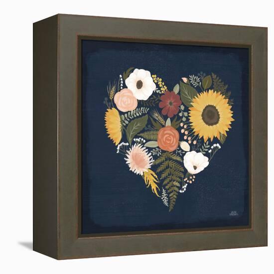 Autumn Romance IX-Laura Marshall-Framed Stretched Canvas