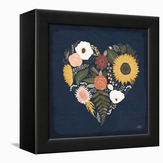 Autumn Romance IX-Laura Marshall-Framed Stretched Canvas