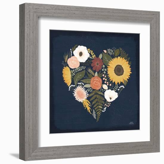 Autumn Romance IX-Laura Marshall-Framed Art Print