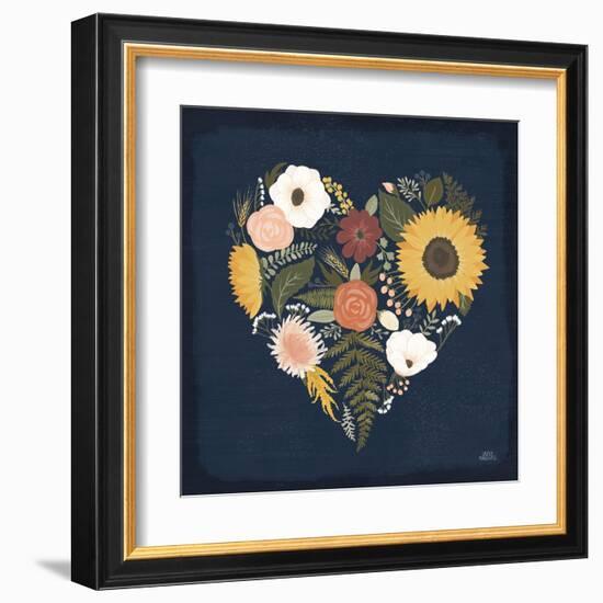 Autumn Romance IX-Laura Marshall-Framed Art Print