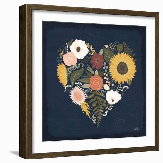 Autumn Romance IX-Laura Marshall-Framed Art Print