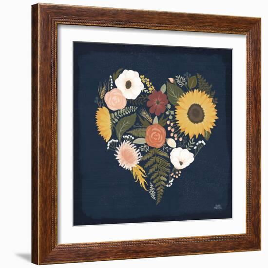 Autumn Romance IX-Laura Marshall-Framed Art Print