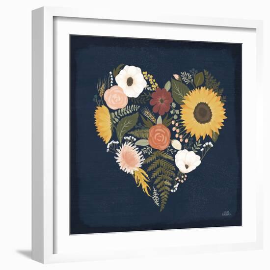 Autumn Romance IX-Laura Marshall-Framed Art Print