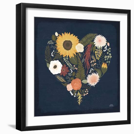 Autumn Romance X-Laura Marshall-Framed Art Print