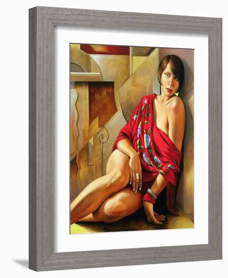 Autumn Ruby, 2006-Catherine Abel-Framed Giclee Print