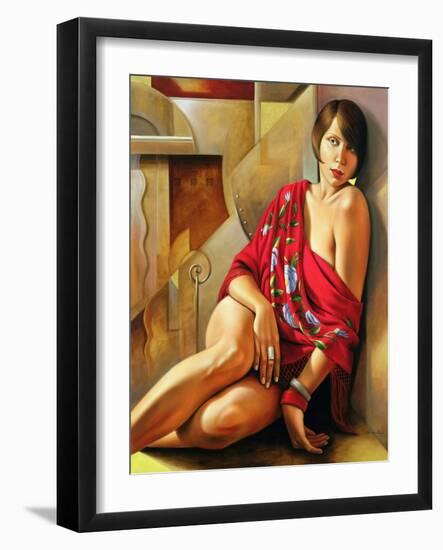 Autumn Ruby, 2006-Catherine Abel-Framed Giclee Print