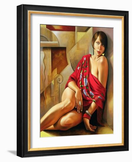 Autumn Ruby, 2006-Catherine Abel-Framed Giclee Print