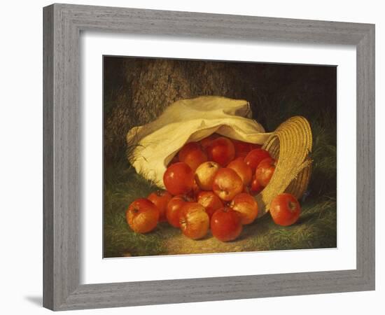 Autumn's Bounty, 1869-Robert Spear Dunning-Framed Giclee Print