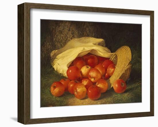 Autumn's Bounty, 1869-Robert Spear Dunning-Framed Giclee Print