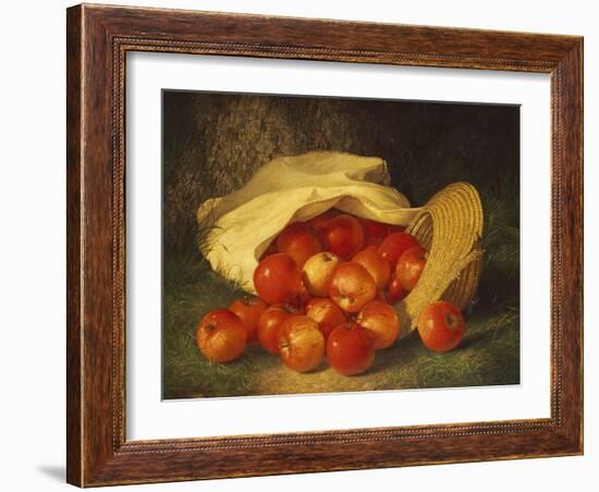 Autumn's Bounty, 1869-Robert Spear Dunning-Framed Giclee Print