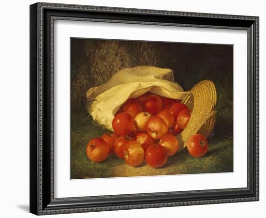 Autumn's Bounty, 1869-Robert Spear Dunning-Framed Giclee Print