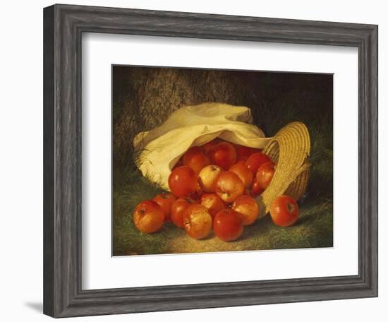 Autumn's Bounty, 1869-Robert Spear Dunning-Framed Giclee Print