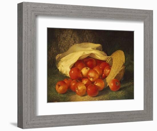 Autumn's Bounty, 1869-Robert Spear Dunning-Framed Giclee Print