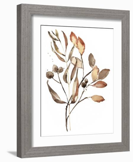 Autumn's Bundle I-Jennifer Goldberger-Framed Art Print