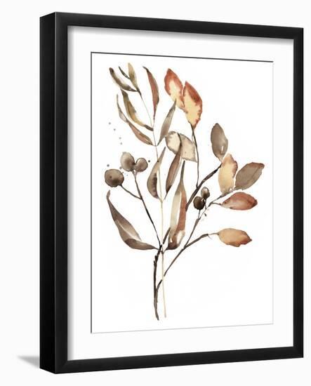 Autumn's Bundle I-Jennifer Goldberger-Framed Art Print