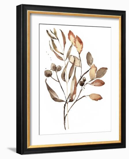 Autumn's Bundle I-Jennifer Goldberger-Framed Art Print