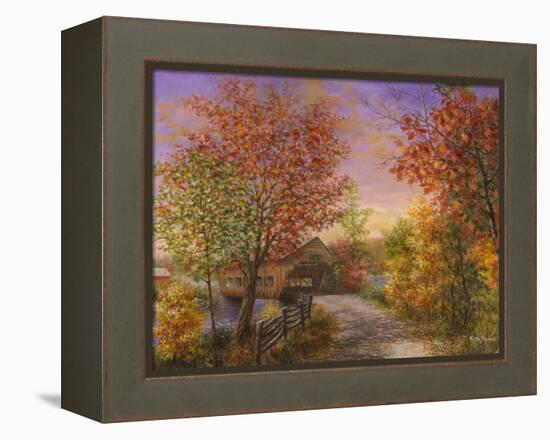 Autumn's Color of Fashion-Nicky Boehme-Framed Premier Image Canvas