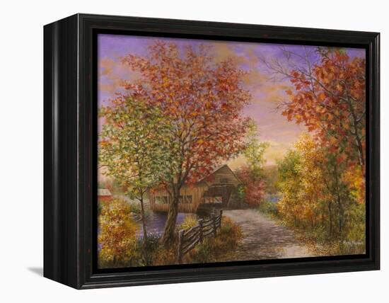 Autumn's Color of Fashion-Nicky Boehme-Framed Premier Image Canvas