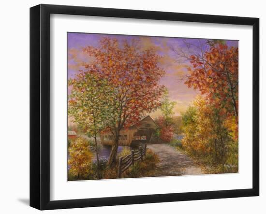 Autumn's Color of Fashion-Nicky Boehme-Framed Giclee Print