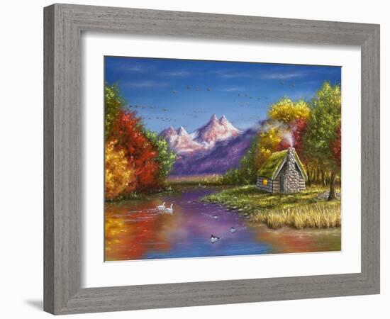 Autumn’s Perfection-Chuck Black-Framed Giclee Print