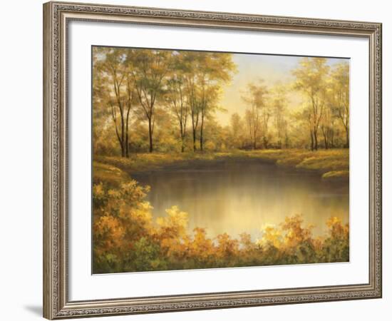 Autumn's Song-Diane Romanello-Framed Art Print