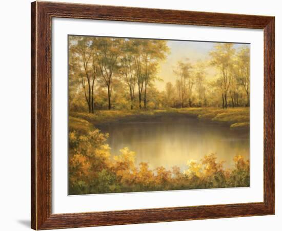 Autumn's Song-Diane Romanello-Framed Art Print