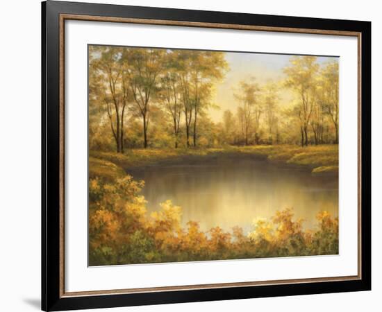 Autumn's Song-Diane Romanello-Framed Art Print