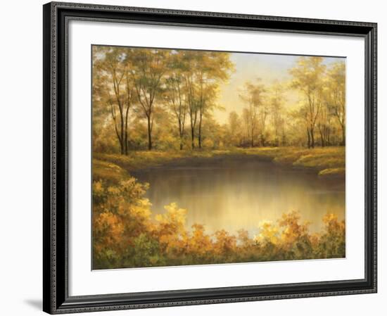 Autumn's Song-Diane Romanello-Framed Art Print