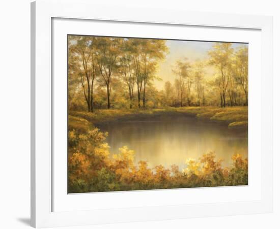 Autumn's Song-Diane Romanello-Framed Art Print