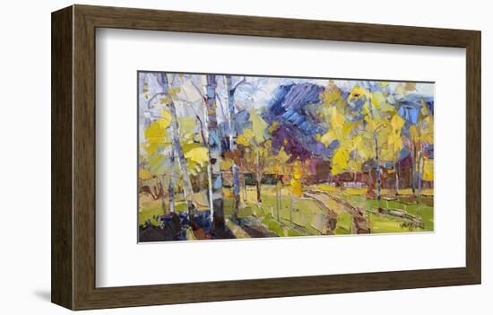 Autumn’s Welcome-Robert Moore-Framed Art Print