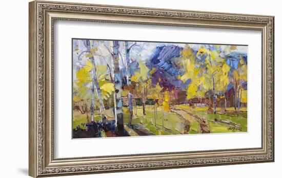 Autumn’s Welcome-Robert Moore-Framed Art Print