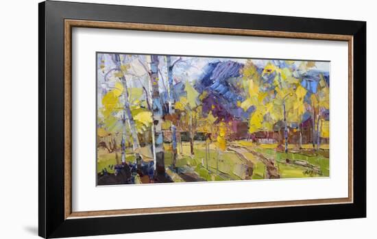 Autumn’s Welcome-Robert Moore-Framed Art Print