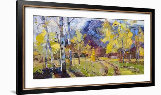 Autumn’s Welcome-Robert Moore-Framed Art Print