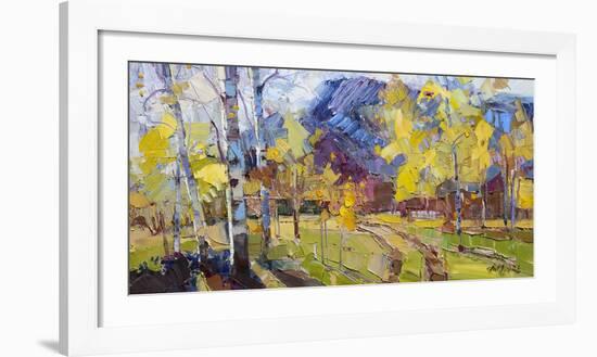 Autumn’s Welcome-Robert Moore-Framed Art Print