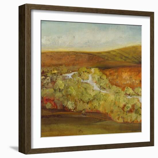 Autumn Saffron II-Jill Martin-Framed Art Print