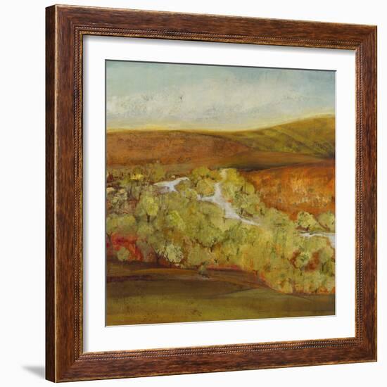 Autumn Saffron II-Jill Martin-Framed Art Print