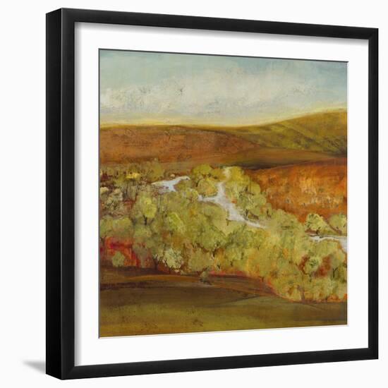 Autumn Saffron II-Jill Martin-Framed Art Print