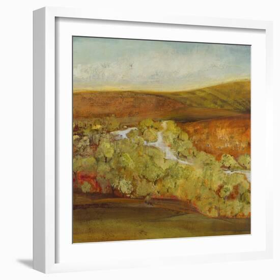 Autumn Saffron II-Jill Martin-Framed Art Print