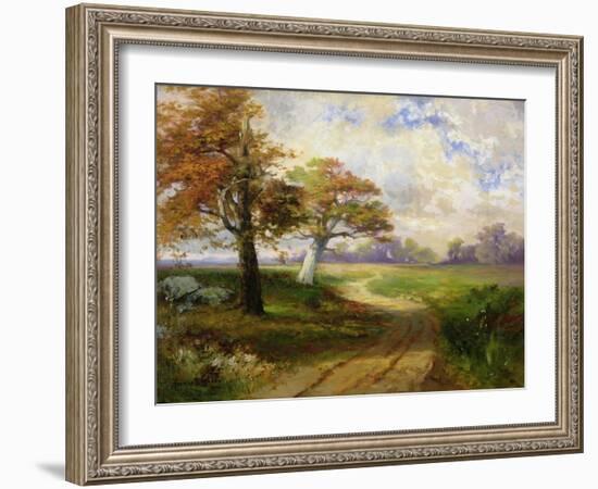 Autumn Scene, 1902-Thomas Moran-Framed Giclee Print